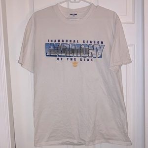 Royal Caribbean Harmony of the Seas white L shirt